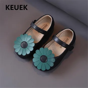 

New Children Flats Baby Toddler Shoes Casual Comfortable Girls Leather Shoes Princess Party Dance Shoes Kids Moccasins 019