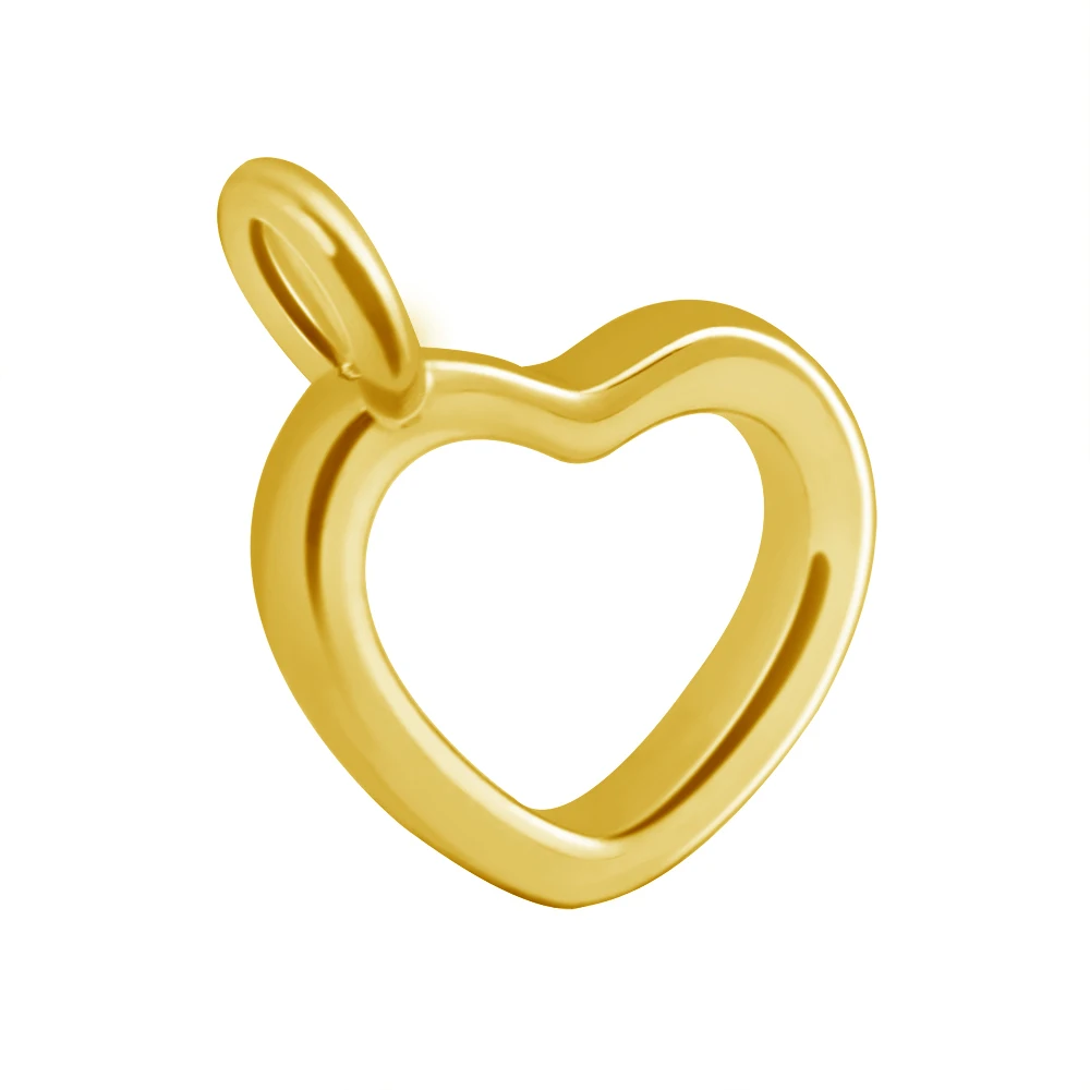 PolishedPlus Customized Stainless Steel Necklace Pendant Charms Smooth Surface-Moon Shape Five Pointd Star Heart For Girls | Украшения и