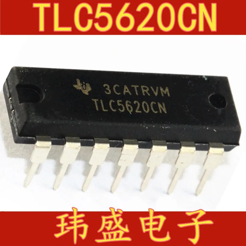 10 шт. TLC5620CN TLC5620 DIP-14