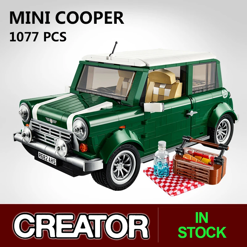 Mini Cooper Pieces Building Block Creator Technic Series Compatible 10242