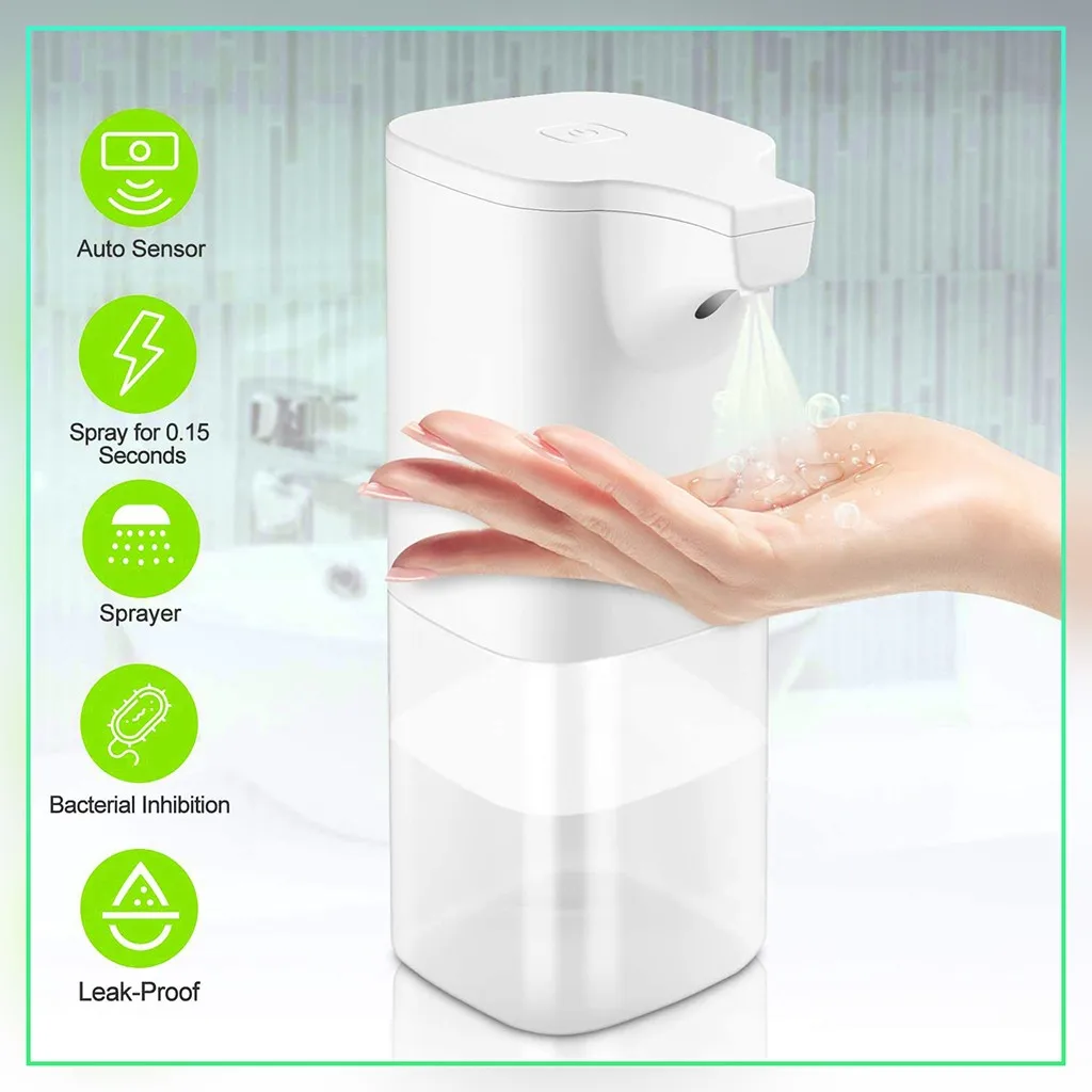 350ML Liquid Soap Dispenser Automatic Intelligent Sensor Induction