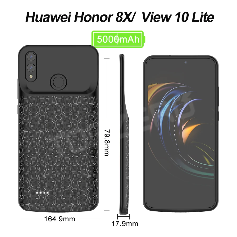Батарея чехол для huawei Honor 8x 9x 10lite 20pro Сверхлегкий Powerbank чехол для huawei Коврики 20pro Nova 3i 4e P20lite P30pro Y7