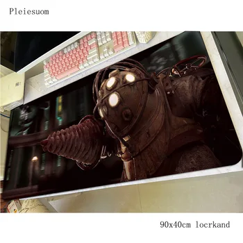 

bioshock padmouse cute accessory 900x400mm mouse pad pc gaming enterprise rubber mats keyboard large mouse mat gamer