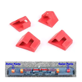 

Automobile Tailgate Trunk Rear Trunk Handle Repair Buckle Set ABS Tailgate Fixture Lossless Installation