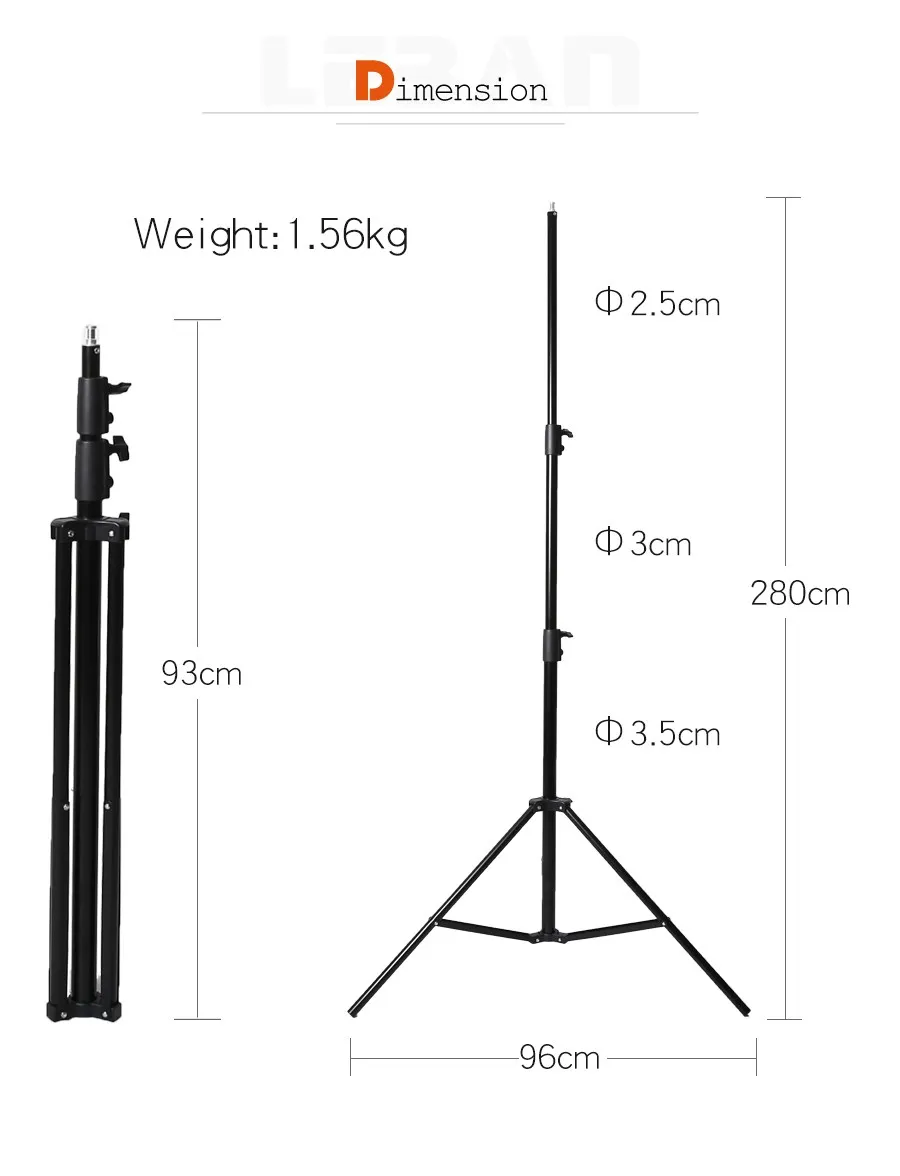 Godox LED Video Light SL-60W SL60W 5600K White Video Light Continuous Light + 60