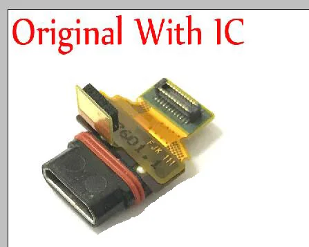 Для sony Xperia Z5 Compact E5803 E5823 USB порт зарядный гибкий кабель Z5 Mini USB плата - Цвет: Original
