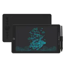 HUION H320M 2 In 1 Graphic Tablet 8192 Levels Digital Drawing Pen Tablet and LCD Writing Tablet+Battery-free Stylus for PC/Phone