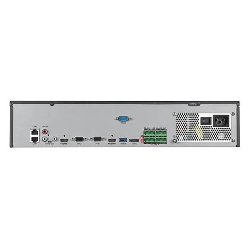 Hikvision профессиональная 32-канальная система видеонаблюдения DS-9632NI-I8 Встроенный 4K 32 CH NVR до 12 мегапикселей разрешение 8 SATA 2 HDMI
