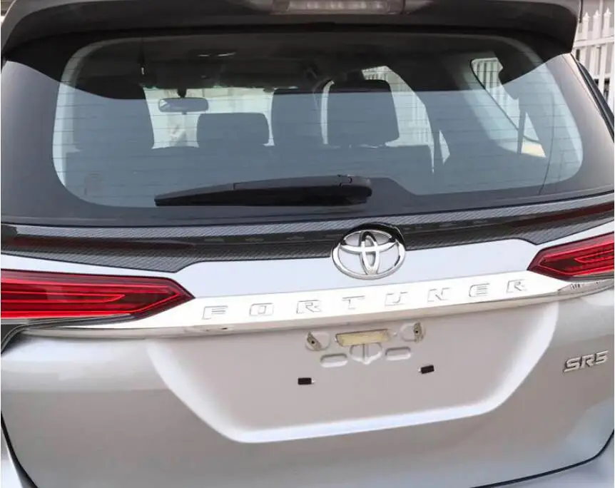 ABS Краски Автомобиля Заднее Крыло багажника выступ Спойлеры подходит для Toyota Fortuner