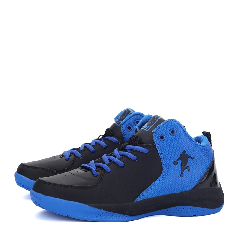Black Blue TRYJADE Jordan баскетбольные кроссовки с высоким берцем для мужчин, Красные кроссовки, кроссовки для спортзала, обувь для мяча, спортивная баскетбольная обувь, Homme Tenis Masculino - Цвет: Black Blue