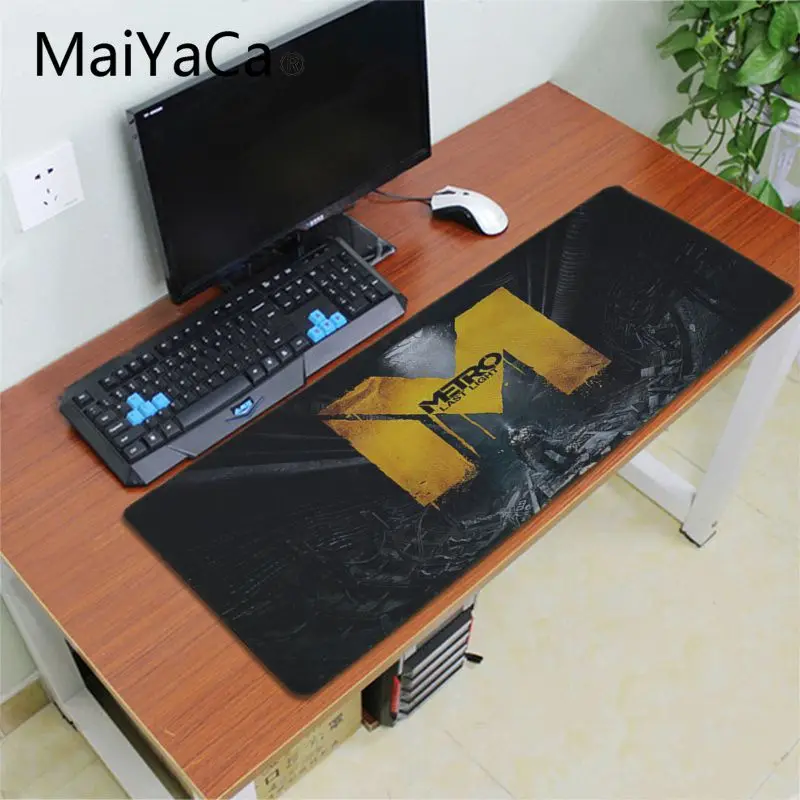 MaiYaCa metro 2033 игровой красивый коврик для мышки в стиле аниме большая рекламная акция игровой коврик для мыши для России xl клавиатура ноутбук ПК ноутбук Настольный коврик