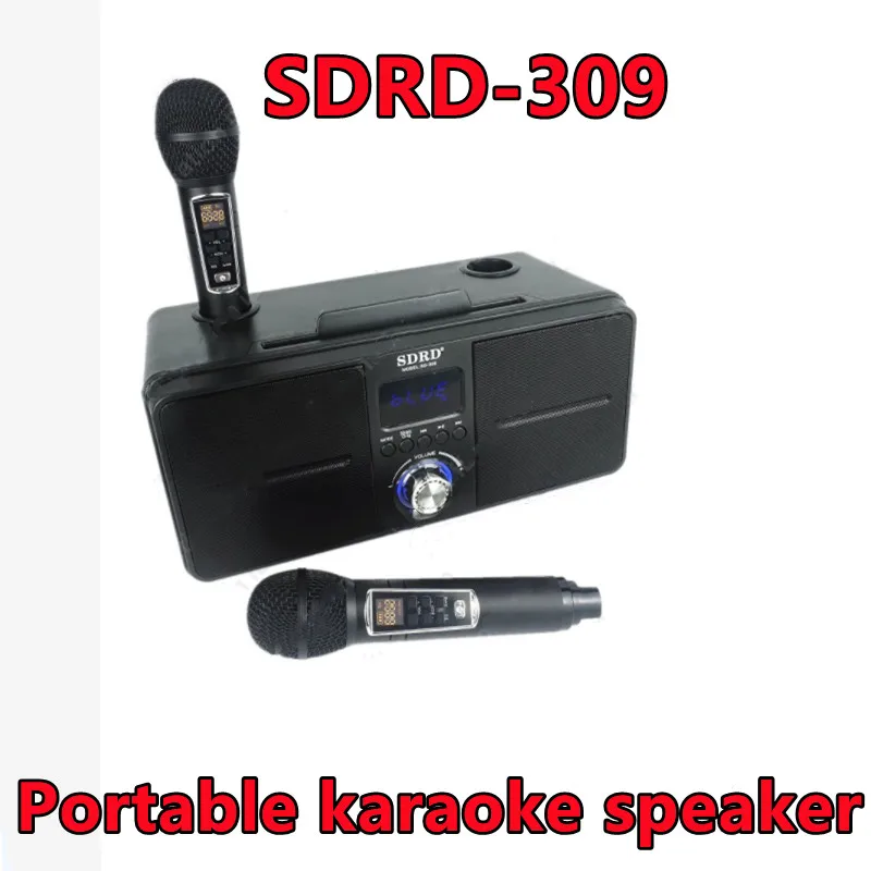 Machine de karaoké, Haut-Parleur de Karaoké Portable, Système de Karaoké  Bluetooth avec 2 Microphones sans Fil, Enceinte Karaoke Complet Soupport  AUX, USB, TF, équipement de Karaoké Professionnel : : Instruments  de musique