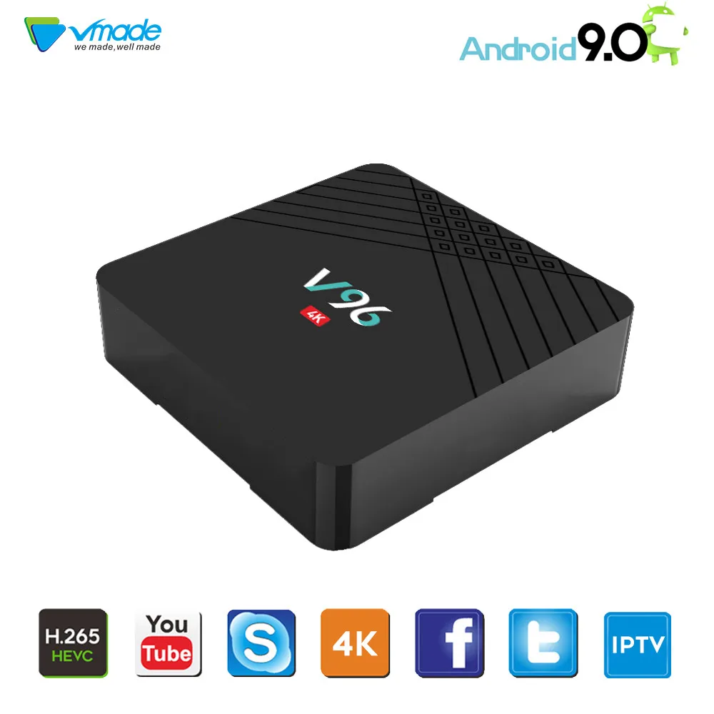 ТВ приставка на Android 9 0 2 + 16 ГБ HD 4K H.265 Allwinner H6 4 ядра IPTV|ТВ-приставки и медиаплееры| |