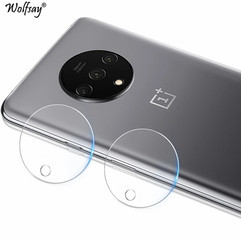 Закаленное стекло для задней камеры OnePlus 7T 2 шт. Защита экрана объектива Pro