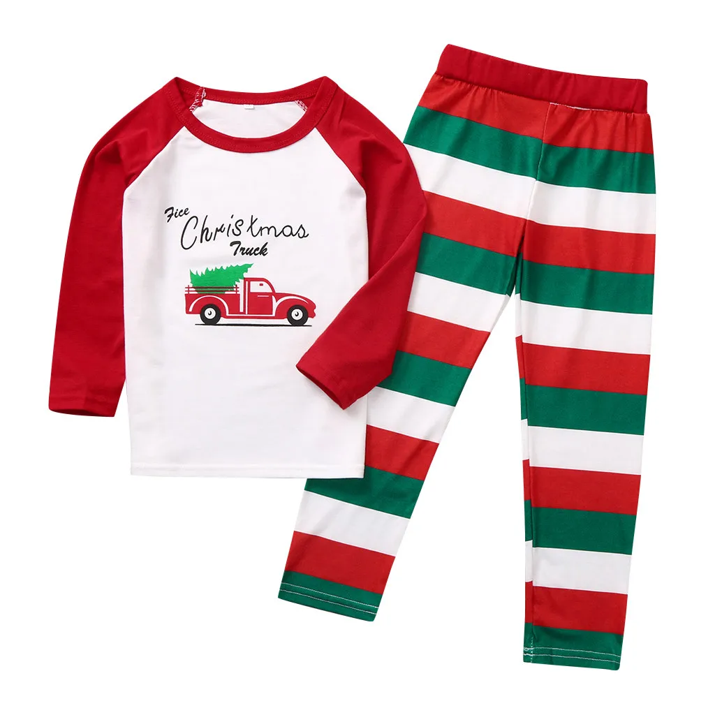 Рождественский семейный костюм, комбинезон для женщин, мужчин и детей, рождественские пижамы для малышей, красная модная Пижама, семейная Рождественская одежда
