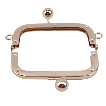 

Purse Handle Bag Parts Metal Clasp Coin DIY Quilting Handmade Bag Accessories Fashion Purse Frame Handle