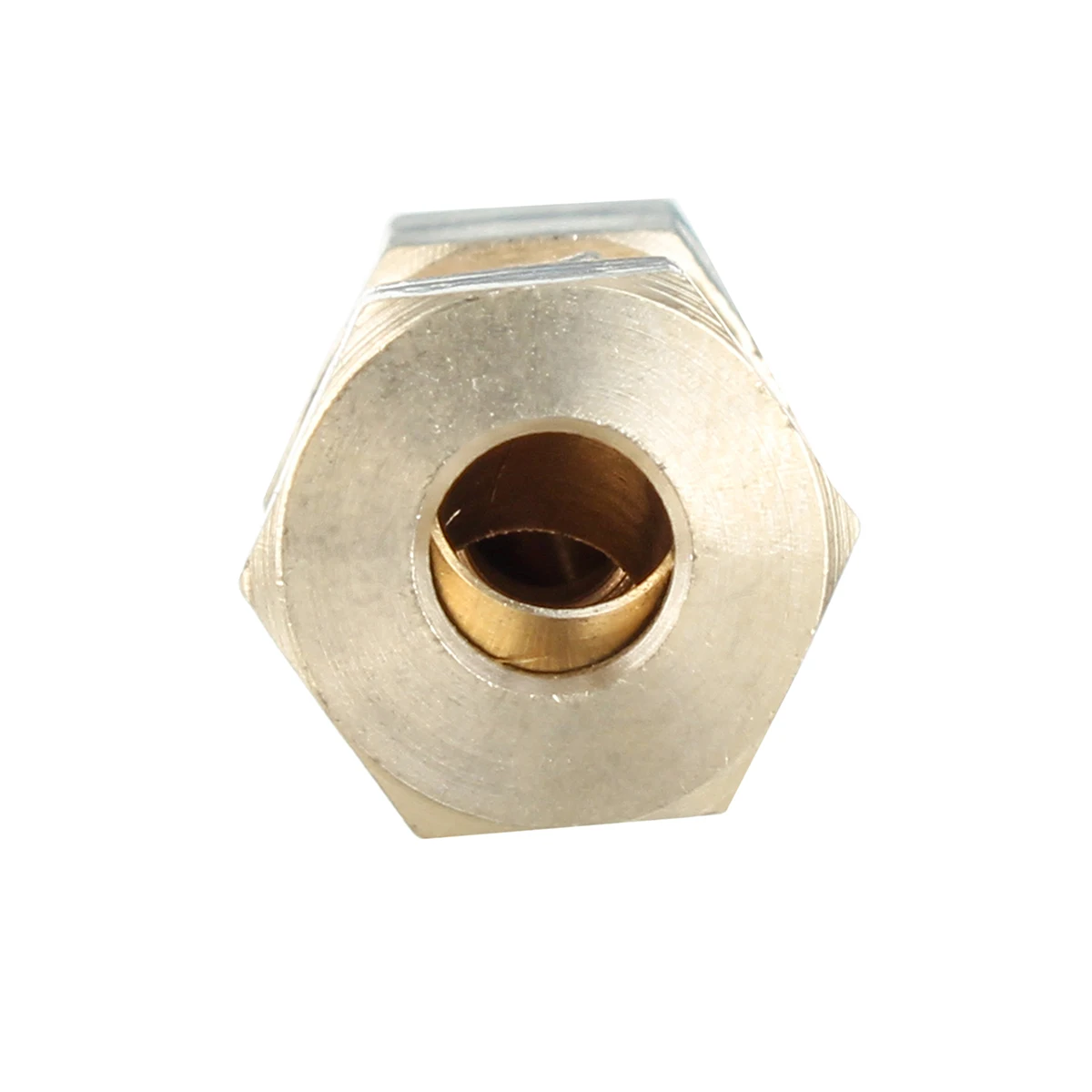 5/10/20pcs Brass Brake Line Union Fittings Straight Reducer Compression Connector 3/16" OD Hydraulic Brake Lines Pipe 33 x 10mm brass connectors