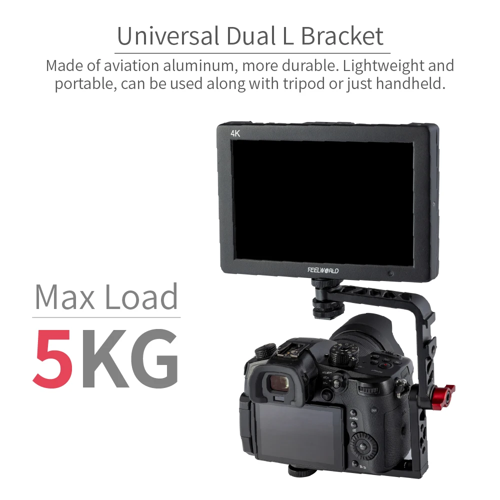 Feelworld  L ƿƮ  ˷̴ Feelworld FW279 F5 FW568 FW279 F570 LUT7 PRO DSLR ī޶ ʵ   Gimbal