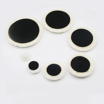 

1Pcs 1/2/3/4/5/6/7 Inch Wool Buffing Pads Woolen Polishing Pad For Car Auto Polisher Tool Detail Mirror Polish 2020