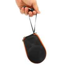 Портативный эва молния Жесткий Чехол черный+ Оранжевая Сумка Коробка для JBL клип 2 3 беспроводной Bluetooth динамик защитный чехол с карабином