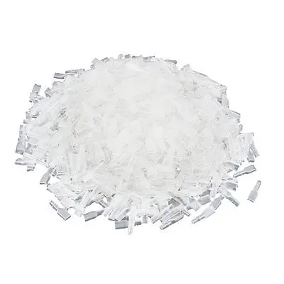 

4.8mm Female Spade Connector Crimp Terminal PVC Insulated Sleeve Clear 1000 Pcs