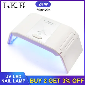 

LKE 12W/24W/36W Nail Led Lamp for Curing Gel Polish Fast Dry Nail Dryer With 30s/60s/90s Timing LCD USB Manicure Nail Art Lamp