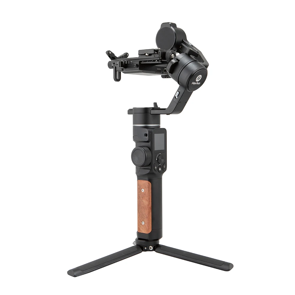 FeiyuTech AK2000S 3-осевой ручной шарнирный стабилизатор для камеры GoPro Vlog Gimbal+ АФК II бесщеточный ЖК-дисплей сенсорной панелью Для беззеркальных цифровых зеркальных фотокамер Камера