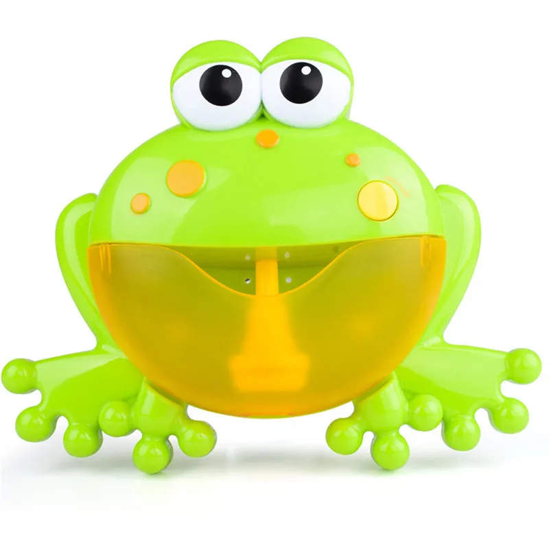 bath toys Bubble Machine Big Frogs Automatic Bubble Maker Blower Music Bath Toy for Baby zabawki dla niemowlaka juguetes  #3S27 (6)