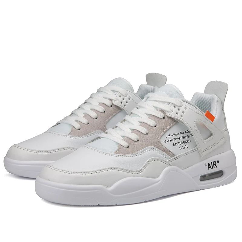 

Men Basketball Shoes Street Joker White Sneakers Jordan Shoes Retro Jordan 4 Boots Gym Sports Trainers Zapatos Baloncesto Hombre