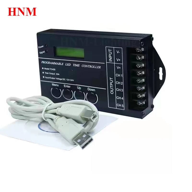 Tc420 Programmable Led Time Controller Single Color Or Rgb Led