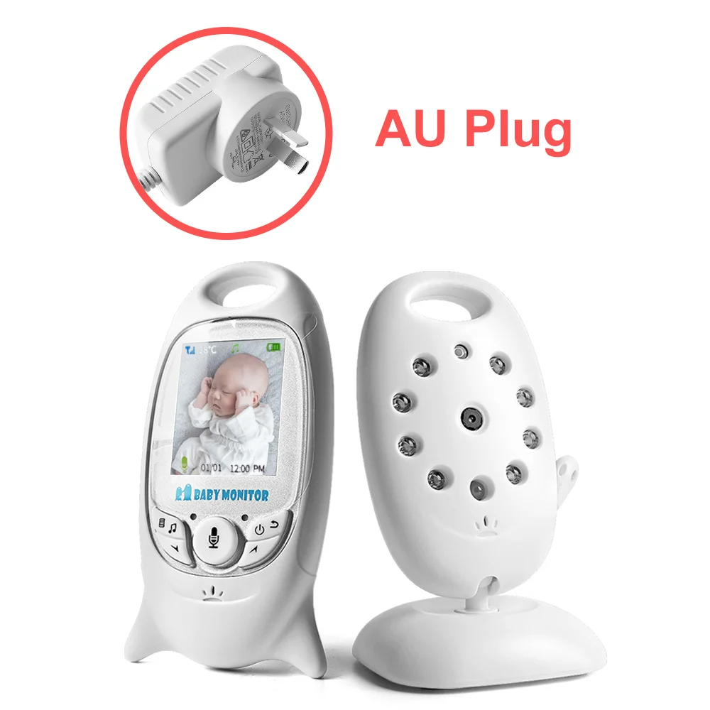 best cheap outdoor security camera VB601 Video Baby Monitor Wireless 2.0'' LCD Babysitter 2 Way Talk Night Vision Temperature Security Nanny Camera 8 Lullabies door security camera Surveillance Items