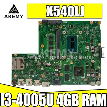 شراءX540LJ 4 GB/I3-4005U/كومو 4 Gb RAM GT920M 90NB0B10-R00040 اللوحة الأم الفقرة For Asus X540L X540LJ F540L اللوحة الأم للكمبيوتر المحمول