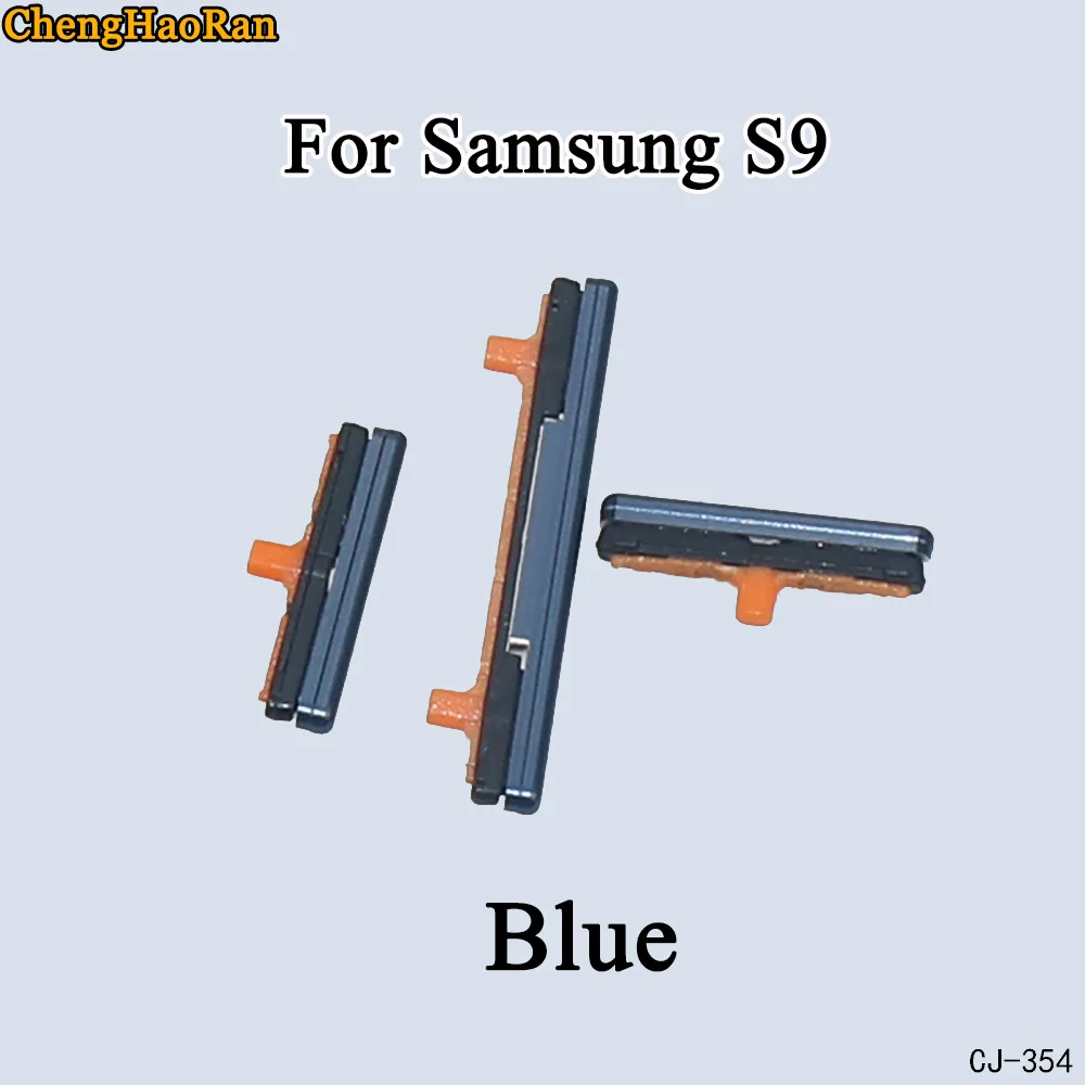 ChengHaoRan 1 комплект для samsung Galaxy S9 чехол для телефона гибкий шлейф для громкость, выключение звука Кнопка сбоку запасные части для замены