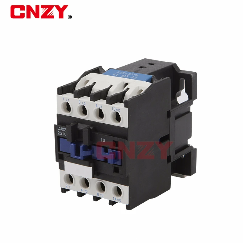 CJX2 2510 LC1 контактор переменного тока 25 А 3 фазный полюсный без катушечного
