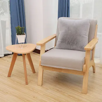 

Rabbit fur pillowcase soft and comfortable plush chair sofa pillowcase thick whit winter square fabric bedside car cushion cover