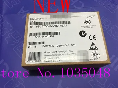 

1PC 6SL3255-0AA00-4BA1 New and Original Priority use of DHL delivery