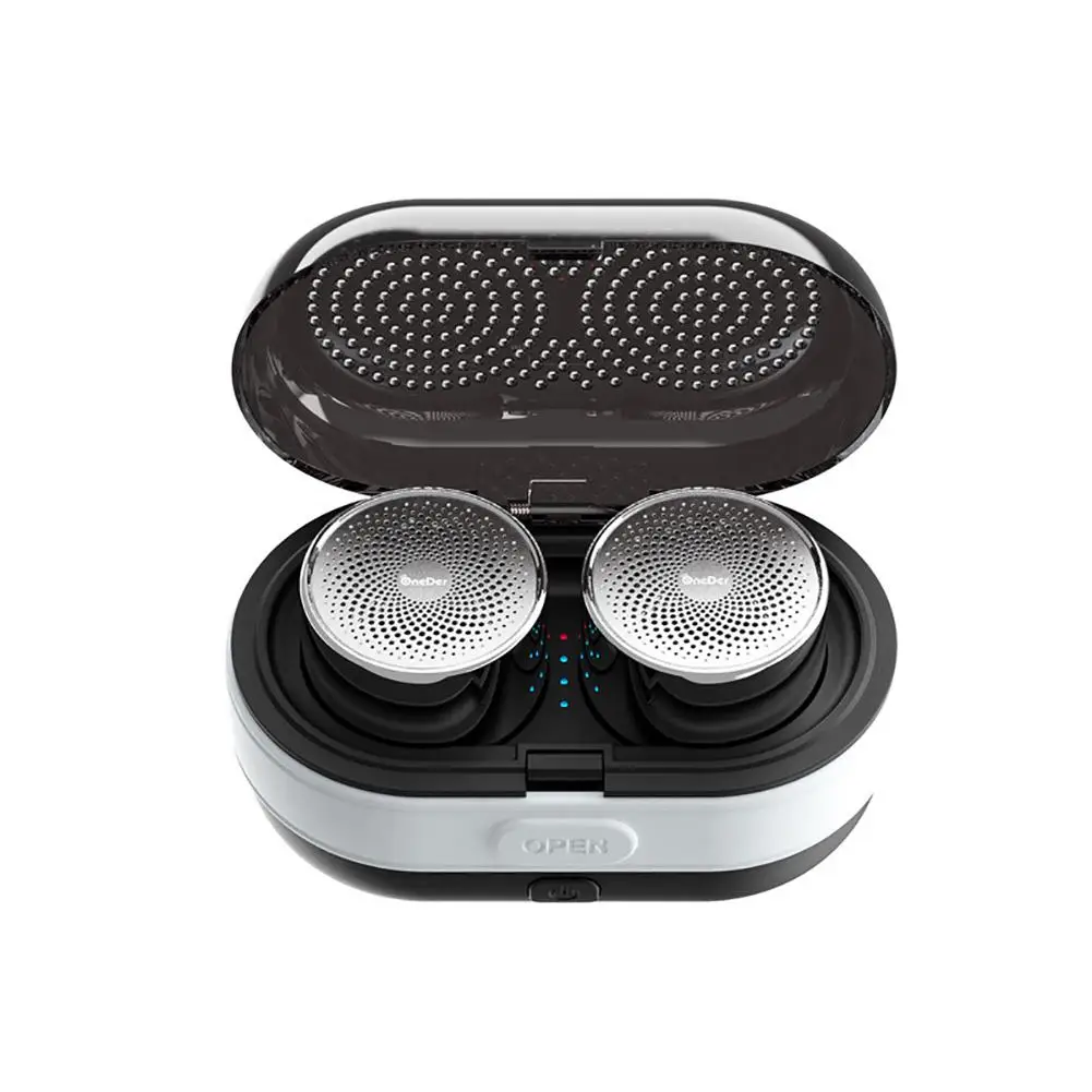V17 TWS беспроводной динамик открытый мини Bluetooth 5,0 динамик тяжелый бас портативный стерео динамик с зарядной коробкой металлической пряжкой