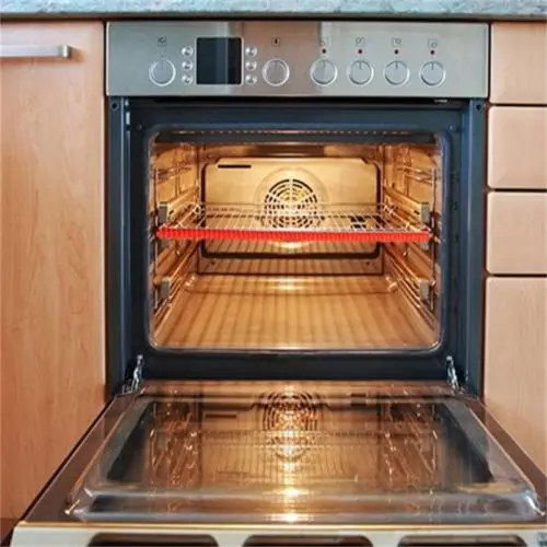 1 PC Oven Shelf Protector Silicone Oven Rack Guard Heat Resistant Strips