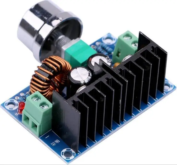 Max 8A 200W DC DC Step Down Buck Converter Power Supply XL4016 PWM Adjustable 4 40V To 1.25 36V Step Down Board XH M401 004|Integrated Circuits| - AliExpress