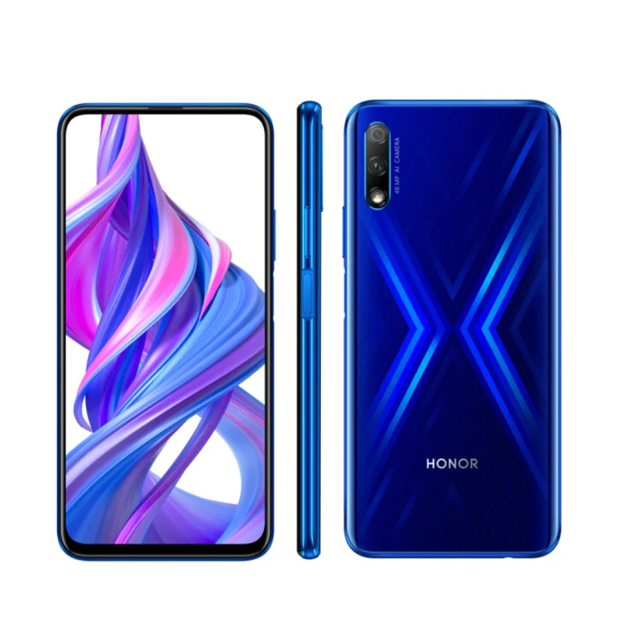 Абсолютно Новый honor 9x мобильный телефон 6 59 &quot8 ГБ ОЗУ 128 Гб ПЗУ Kirin 810 Восьмиядерный