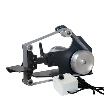 

Desktop Belt Sander DIY Woodworking Polishing Machine 0-7500RPM 762x25MM or 762x35MM Belt Machine 220V