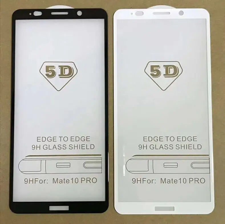 5D изогнутое закаленное стекло для huawei P20 Lite Защита экрана для P10 Plus Lite Защитная пленка для mate 10 Pro Lite 20 стекло
