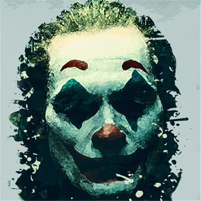 Печатная Художественная печать Джокера плакат DC comics фильм Джокер настенная