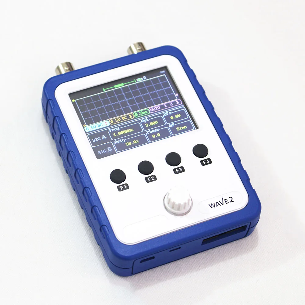 

Multimeter WAVE2 2.4" Handheld Pocket-size Digital Oscilloscope Touch Screen Dual Channel Digital Storage Oscilloscope Kit