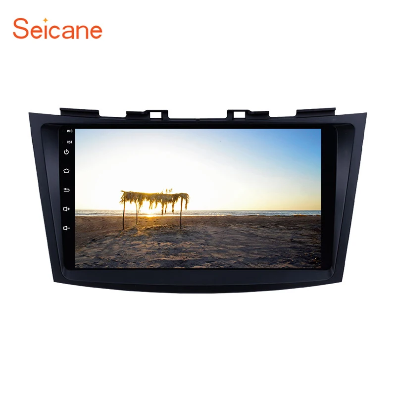 Автомобильный GPS навигатор Seicane 2Din 9 &quotAndroid 8 1 авторадио плеер для SUZUKI SWIFT 2011 2012 2013