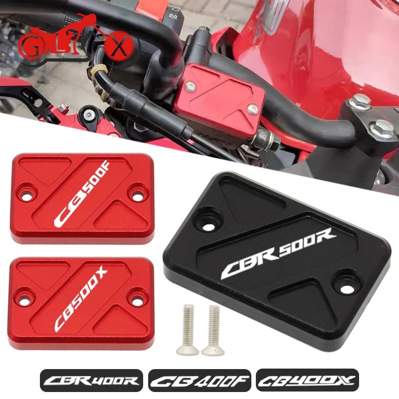 

Motorcycle Accessories for Honda CB500X CB500F CBR500R CB 500X CB 500F CBR 500R Aluminium Front Brake Fluid Reservoir Cap Cover