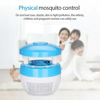 

HOT sale NEW USB Mosquito Killer Lamp No radiat quiet Electric Photocatalyst Insect Trap LED Light garden Bug Zapper Pest Contro