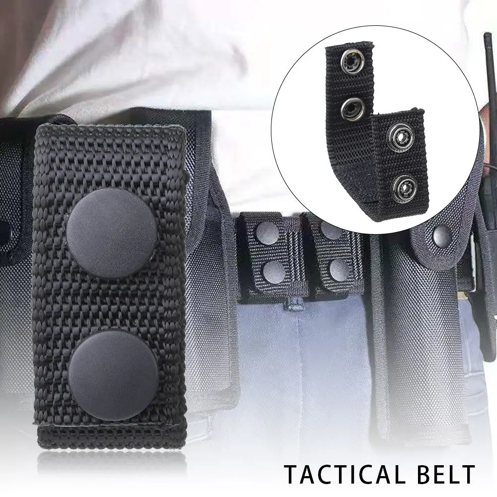 Belt Buckle Heavy Duty Nylon Webbing Molle Belt Keeper Strap Outdoor Buckle Strap Tool Accessories 2/4Pcs tactical buckle,tent rope buckle,antenna binding buckle