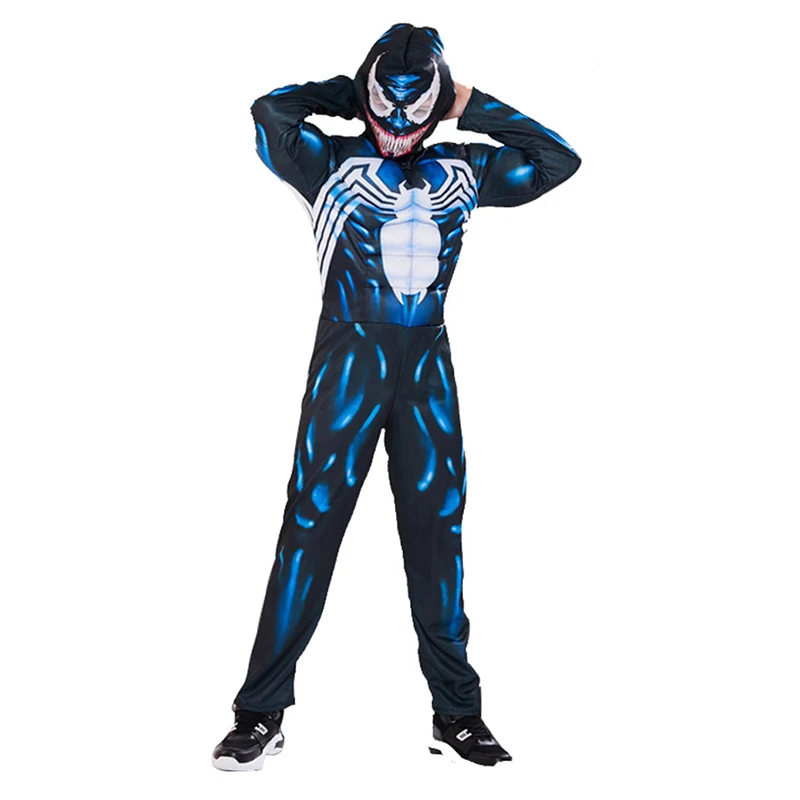 anime halloween costumes Iron Man Captain America Spiderman Muscle Children Children Halloween Costume Fantasia Superhero Cosplay Costume with Mask anime maid outfit Cosplay Costumes
