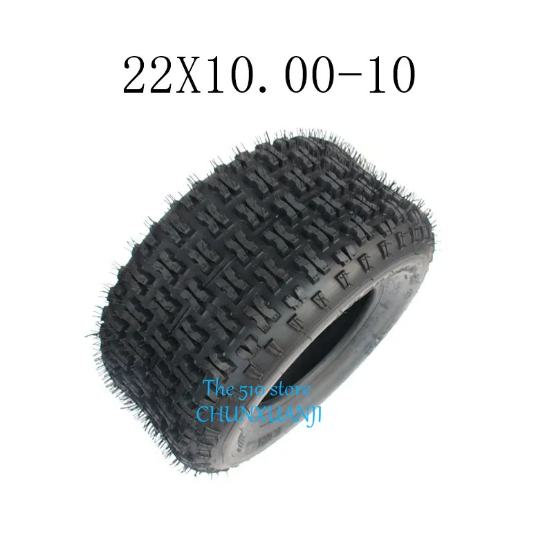 2 шт. Горячая хорошая репутация картинг детская коляска ATV UTV 22x10. 00-10 дюймов бескамерные шины 22*10,00-10 резиновые шины